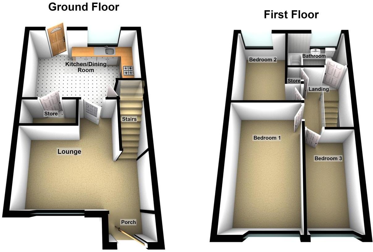 Rowan Way, Chelmsley Wood, Birmingham floorplan