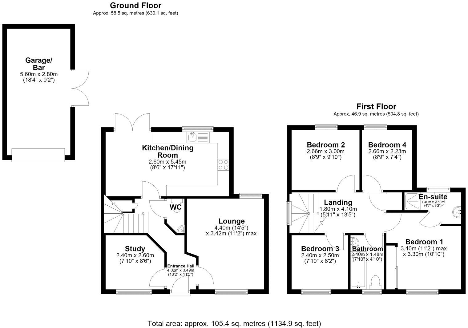 Winton Road, Navenby, Lincoln, Lincolnshire, LN5 floorplan