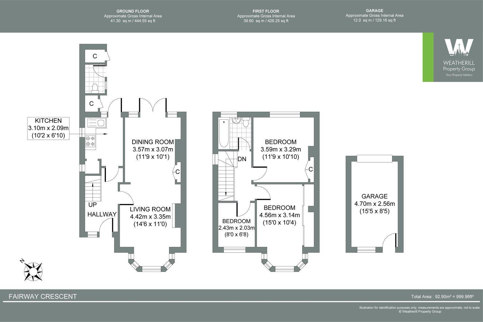 Fairway Crescent, Portslade, Brighton floorplan