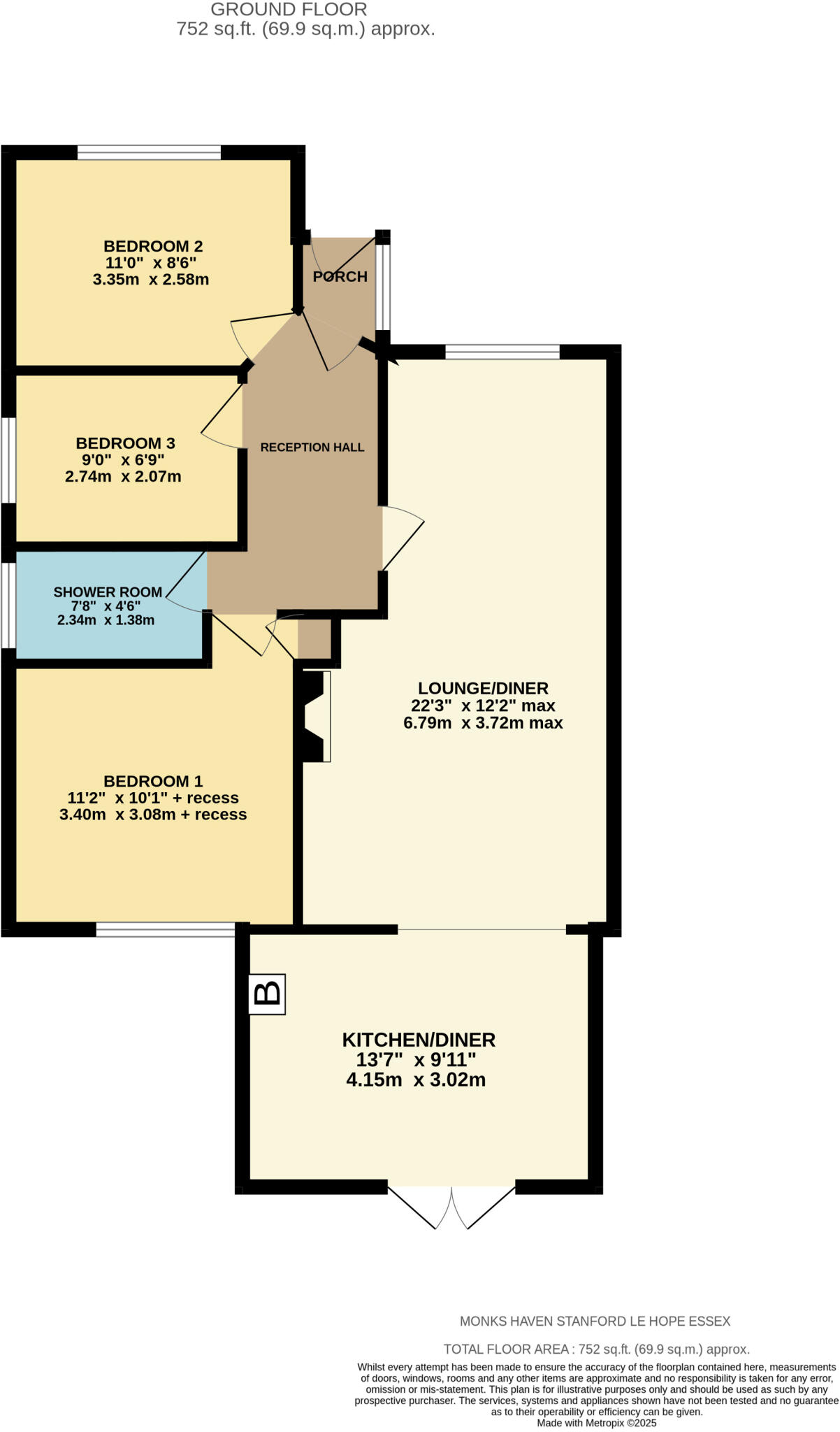 Monks Haven, Stanford-le-Hope, Essex, SS17 floorplan