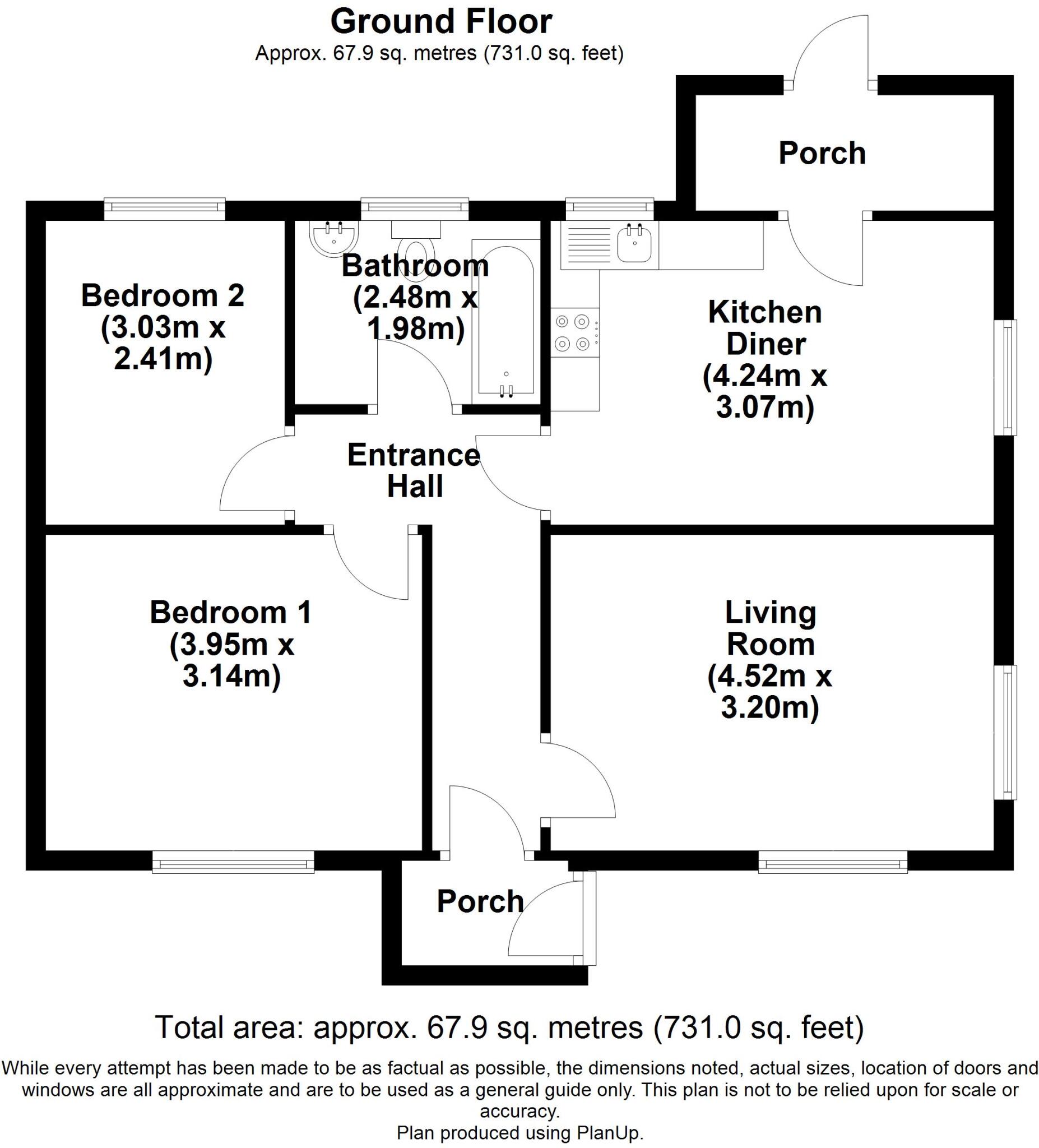 Abbey Road, Bardney  floorplan