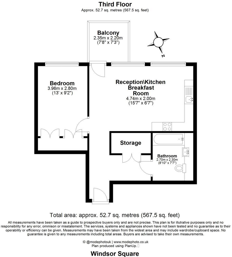 Windsor Square, Woolwich floorplan