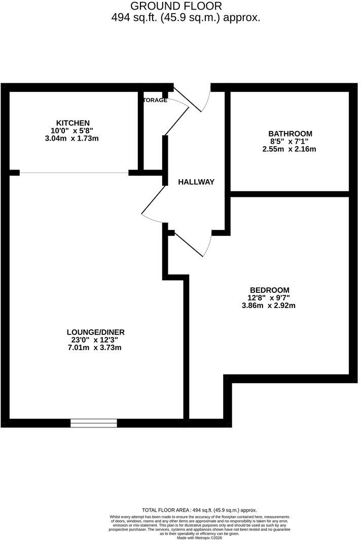 Kettering Road, Market Harborough floorplan