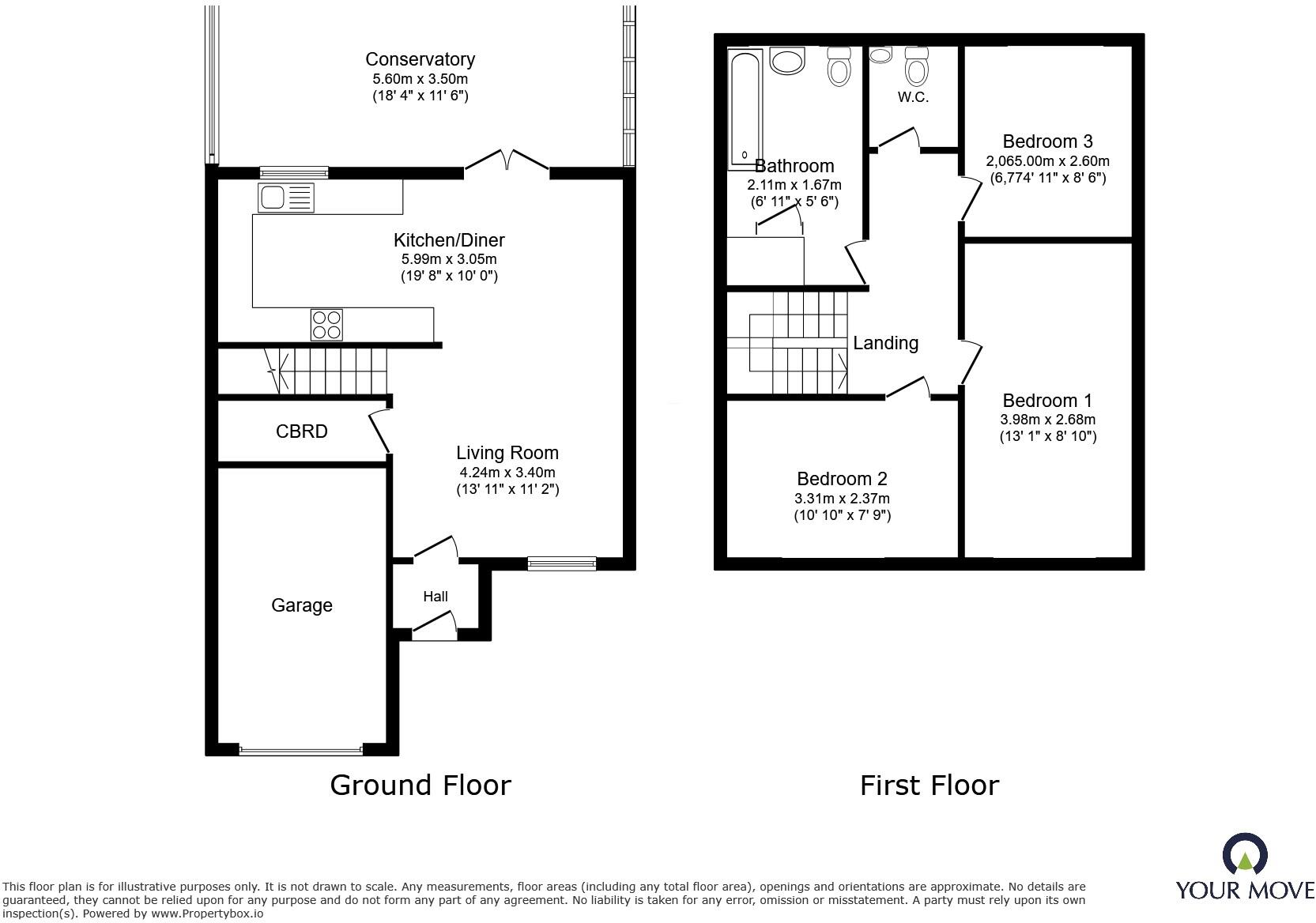 Christchurch Road, Hucknall, Nottingham, Nottinghamshire, NG15 floorplan
