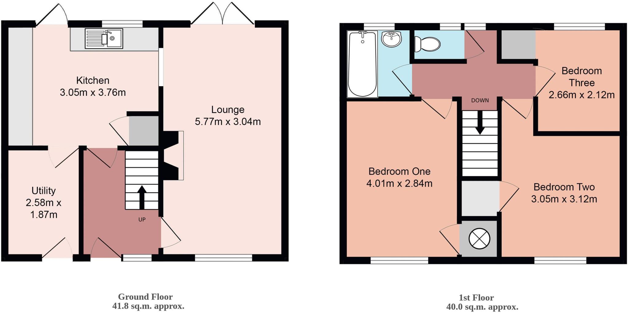 Brookside, Hounsdown floorplan