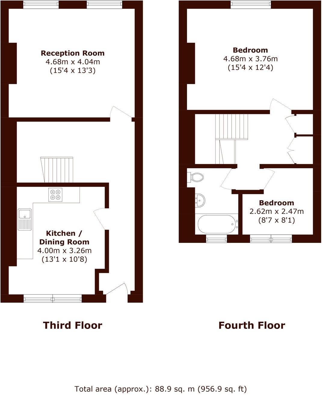 Cleaver Street, Kennington floorplan