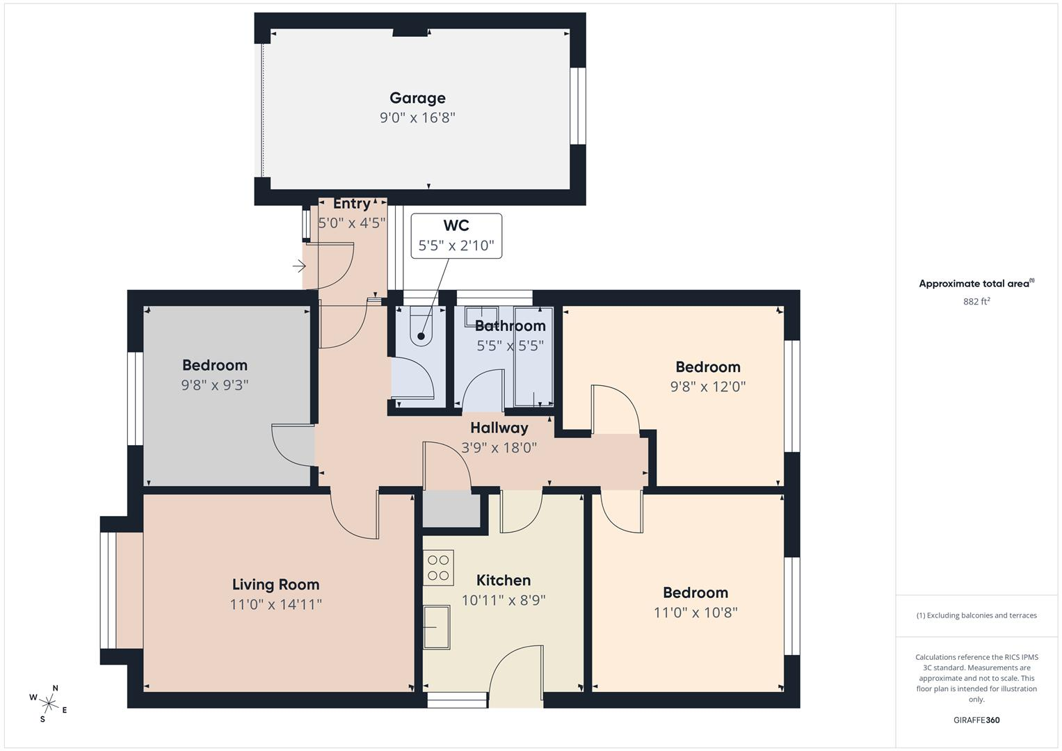 Hallam Close, Alford floorplan