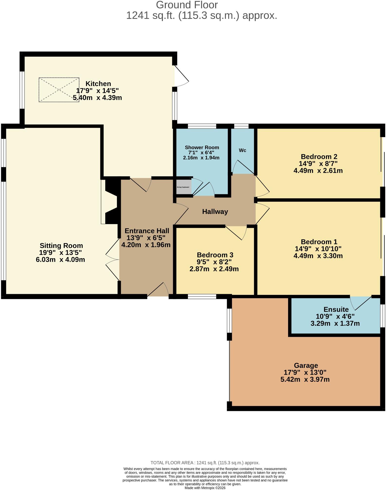 Richmond Drive, Hayling Island floorplan