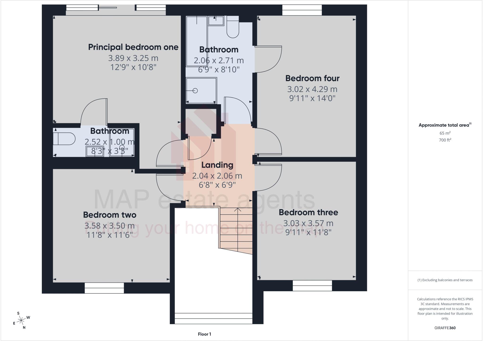Lanner, Redruth - Executive style family home on edge of village floorplan