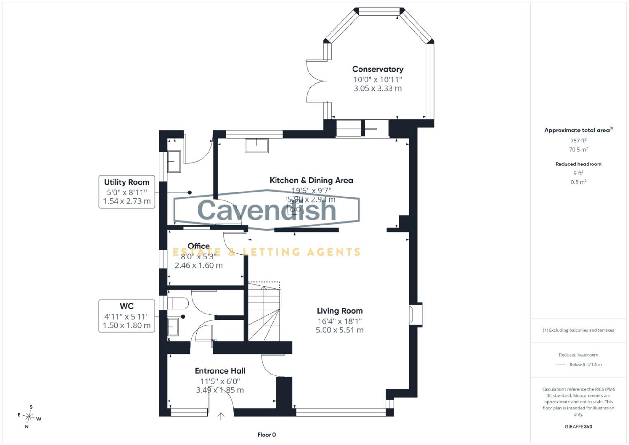 Lupin Drive, Huntington, CH3 floorplan