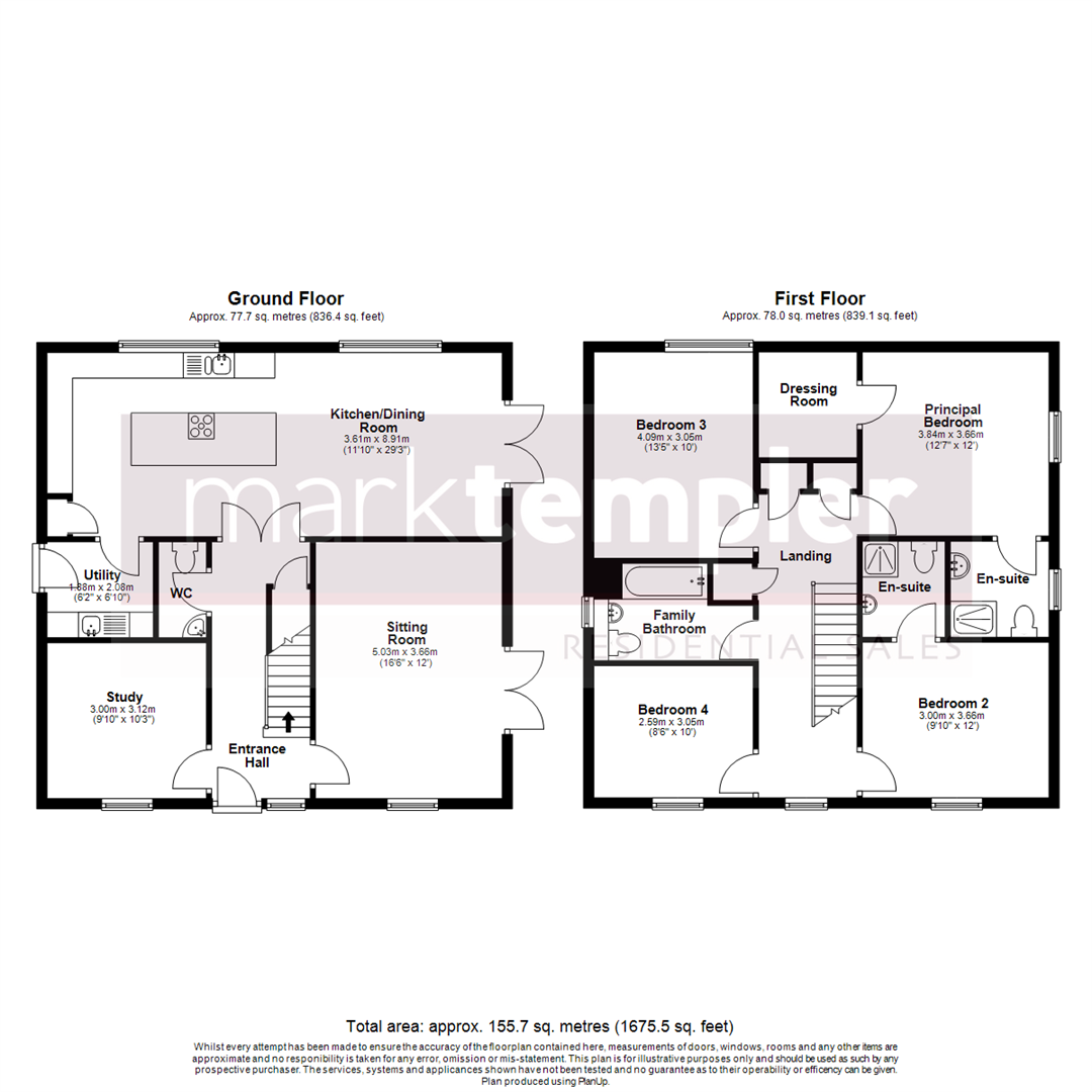 Exceptional modern family home in Claverham's popular Court de Wyck development floorplan