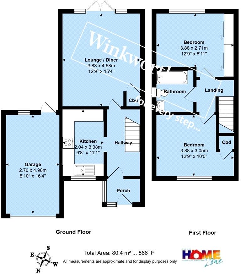 Celandine Close, Christchurch, Dorset, BH23 floorplan