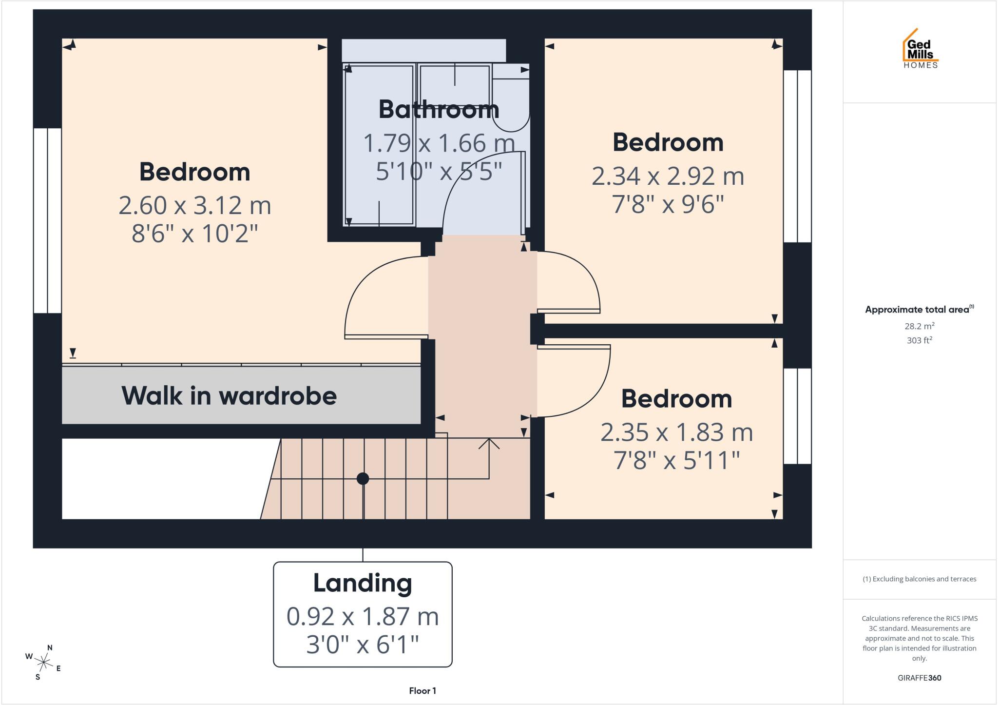 Bideford Avenue, Blackpool floorplan