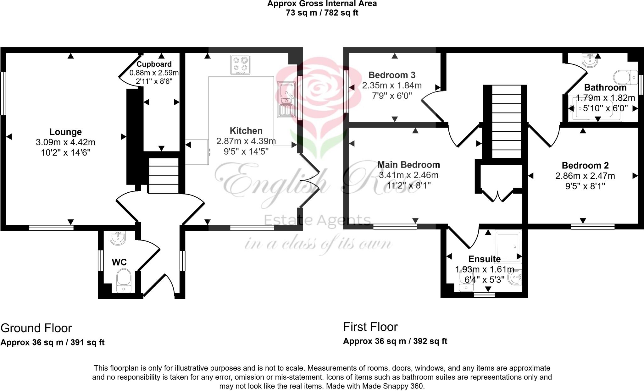 Rebecca Close, Sutton In Ashfield floorplan