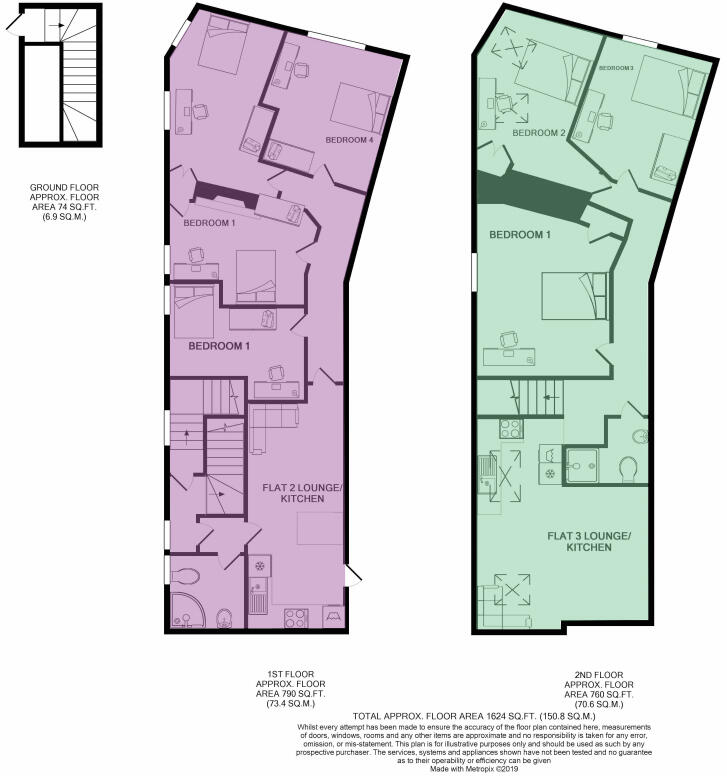 269, Jesmond Road, Newcastle, NE2 floorplan