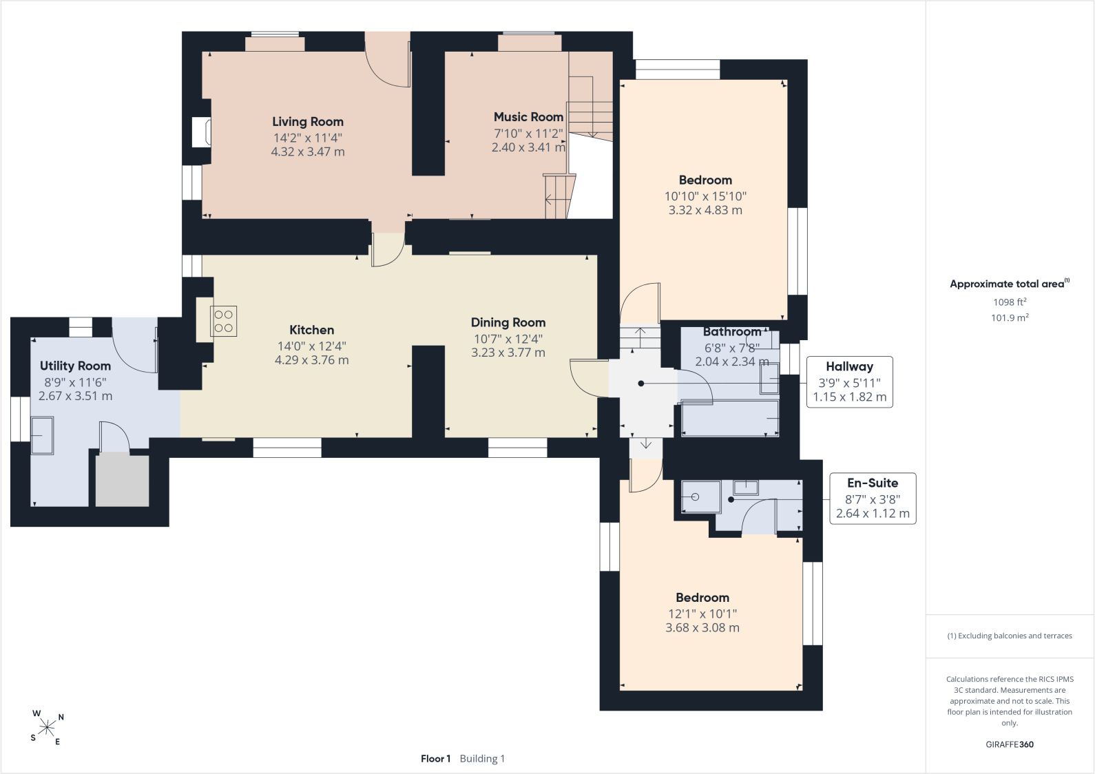 Prospect Hill, Waberthwaite, LA19 floorplan