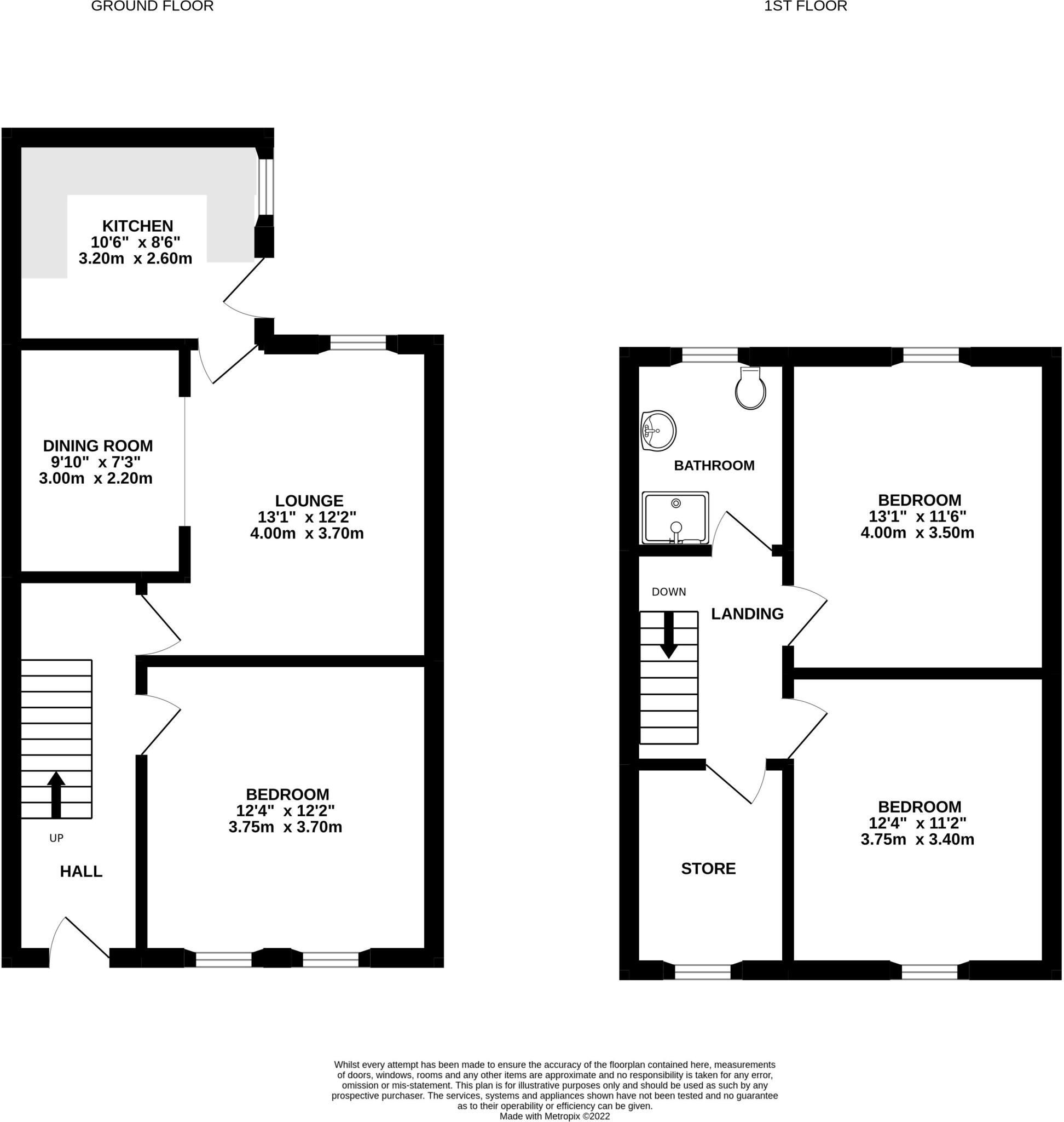 3 Bed - Thornes Road, Kensington, L6 floorplan