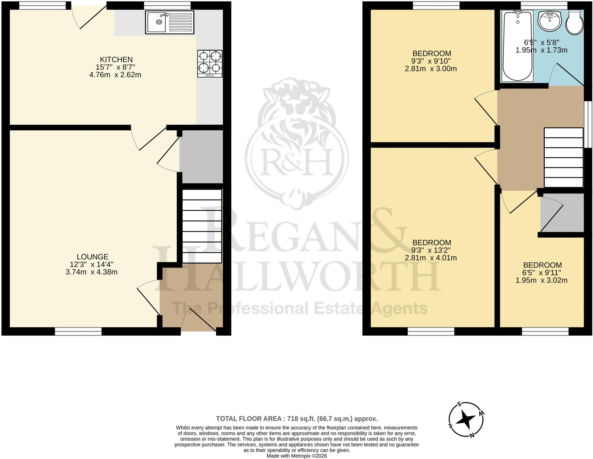 Duncan Place, Worsley Hall, WN5 9RP floorplan