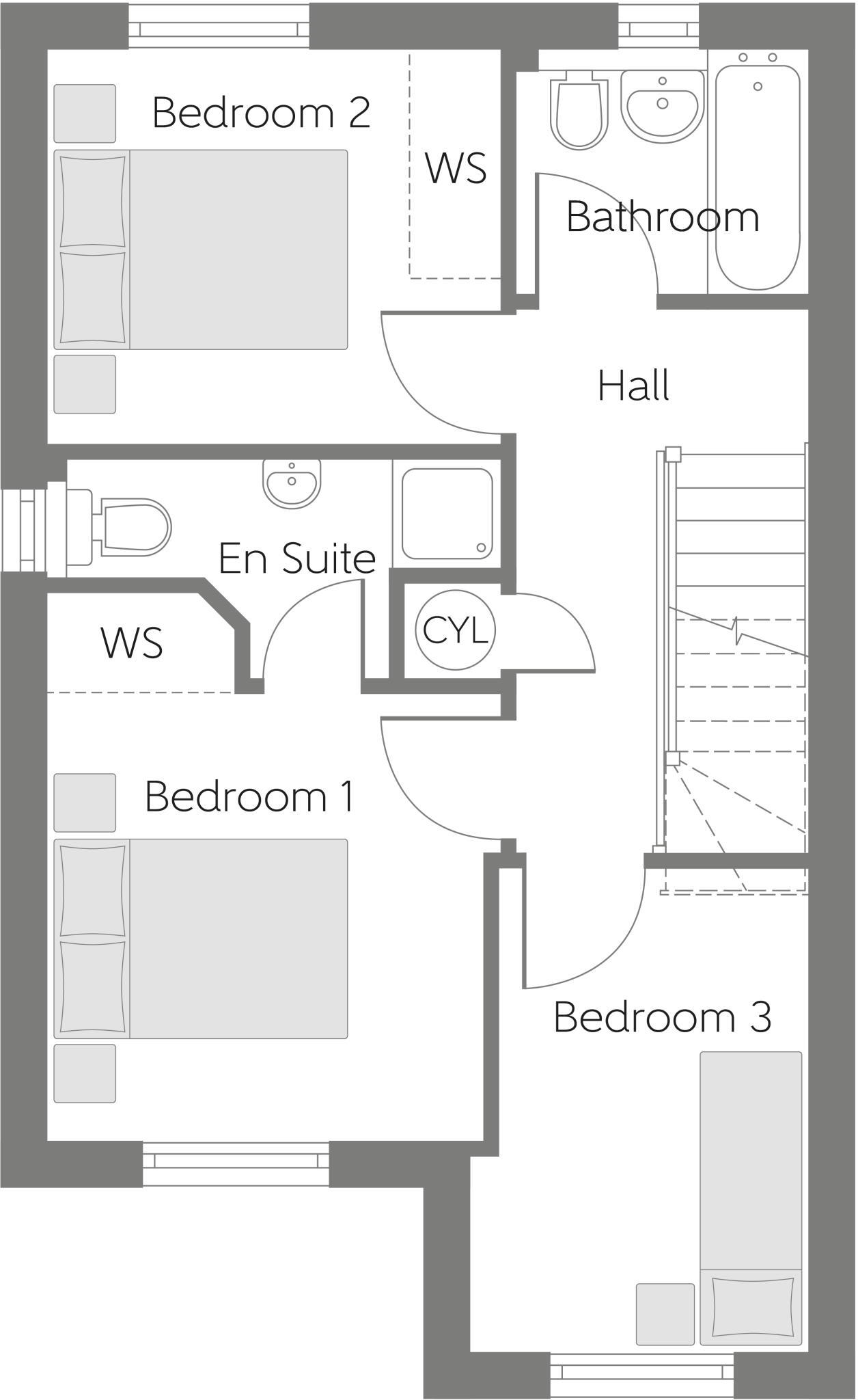 Lochend Road,
Gartcosh,
North Lanarkshire,
G69 8BD floorplan