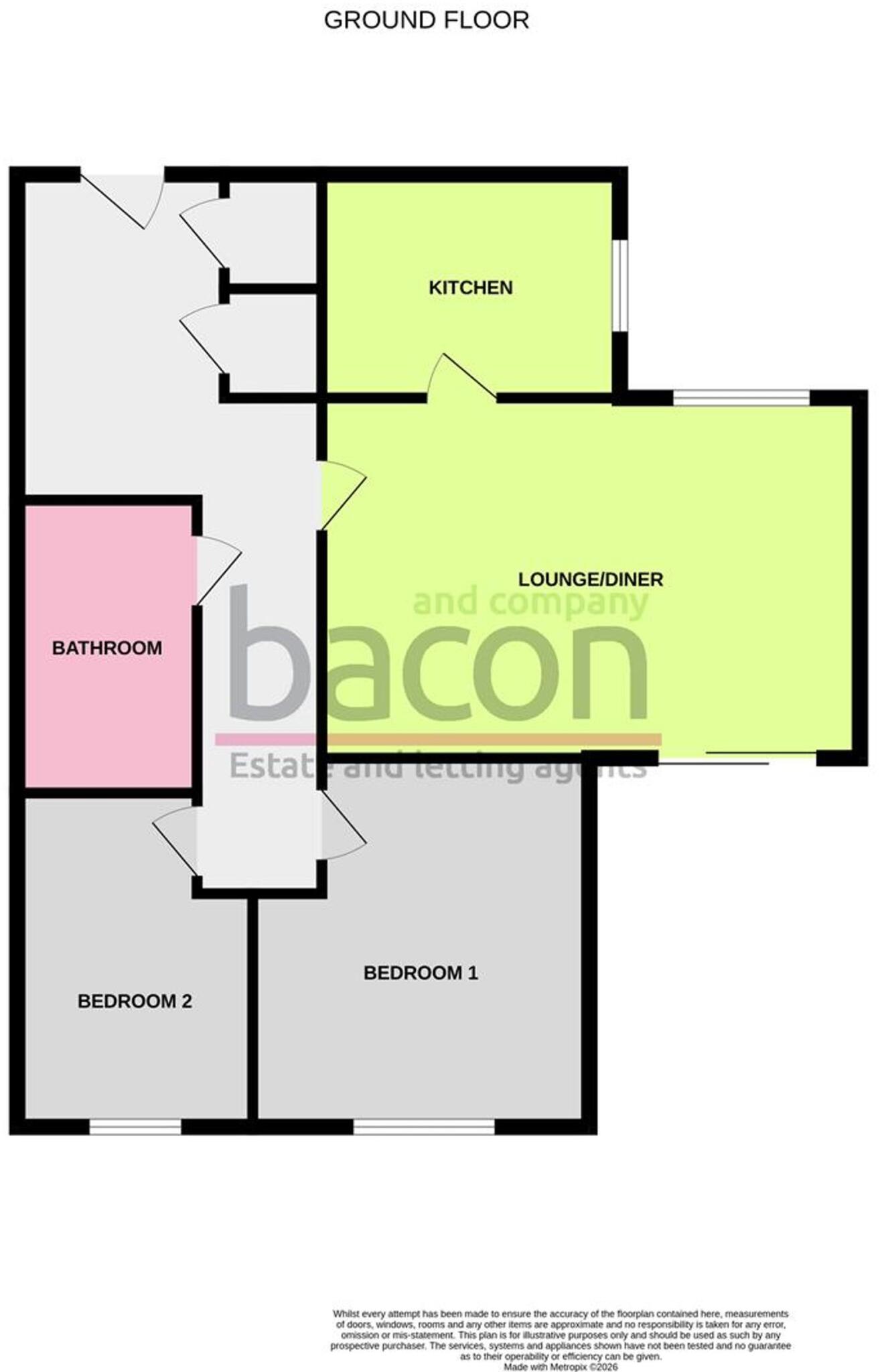Carnegie Road, The Cloisters, BN14 floorplan