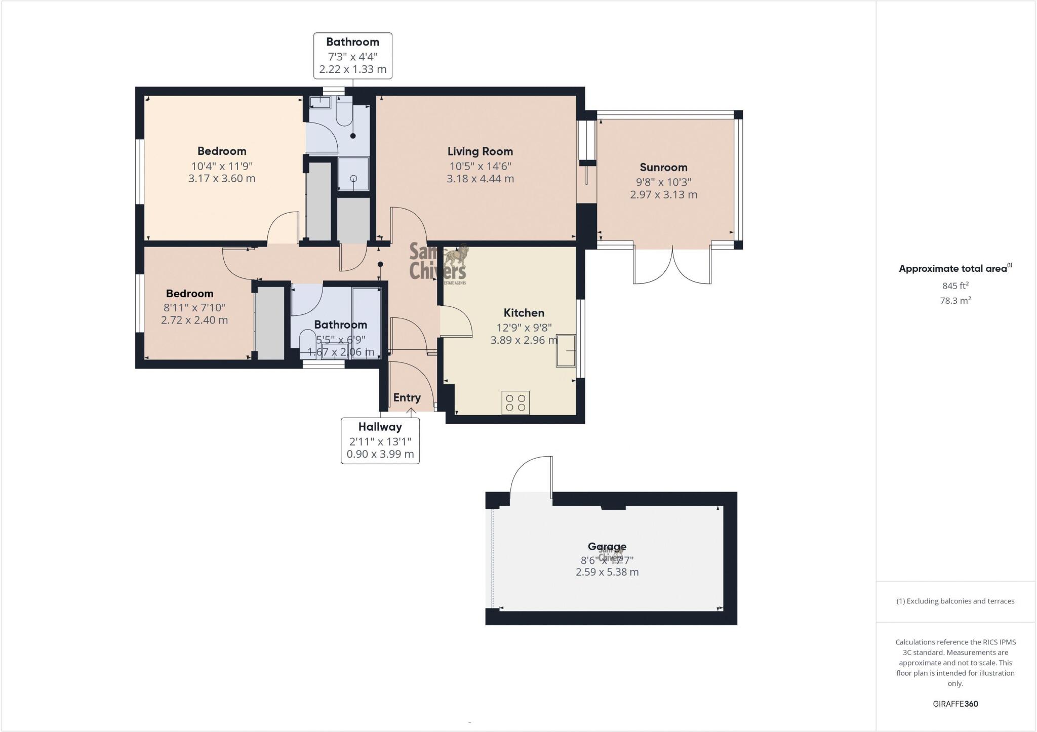 The Mead, Paulton floorplan