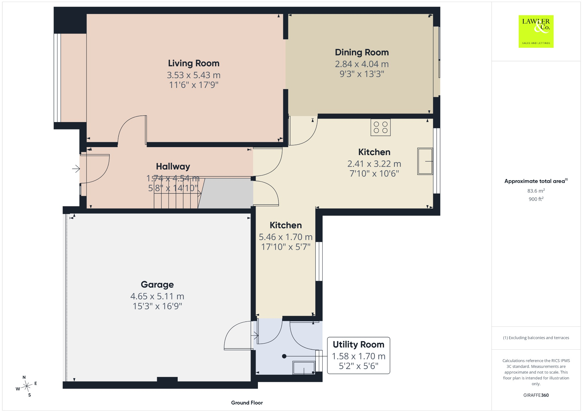 Lambourn Close, Poynton, Stockport, Cheshire, SK12 1UG floorplan