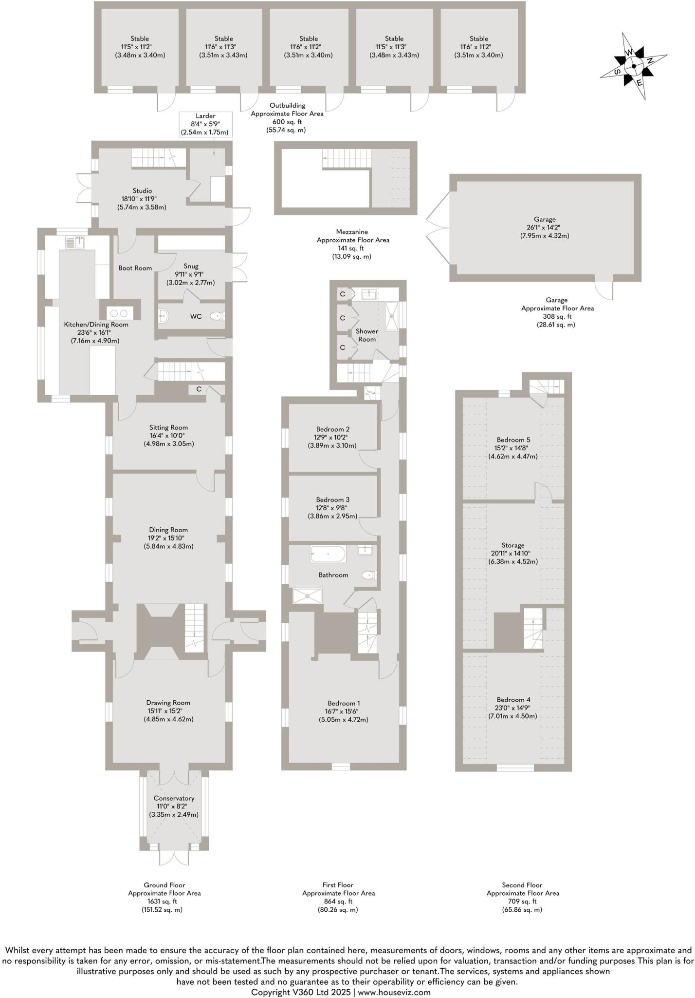 Grade II Listed Country Home in Fundenhall floorplan