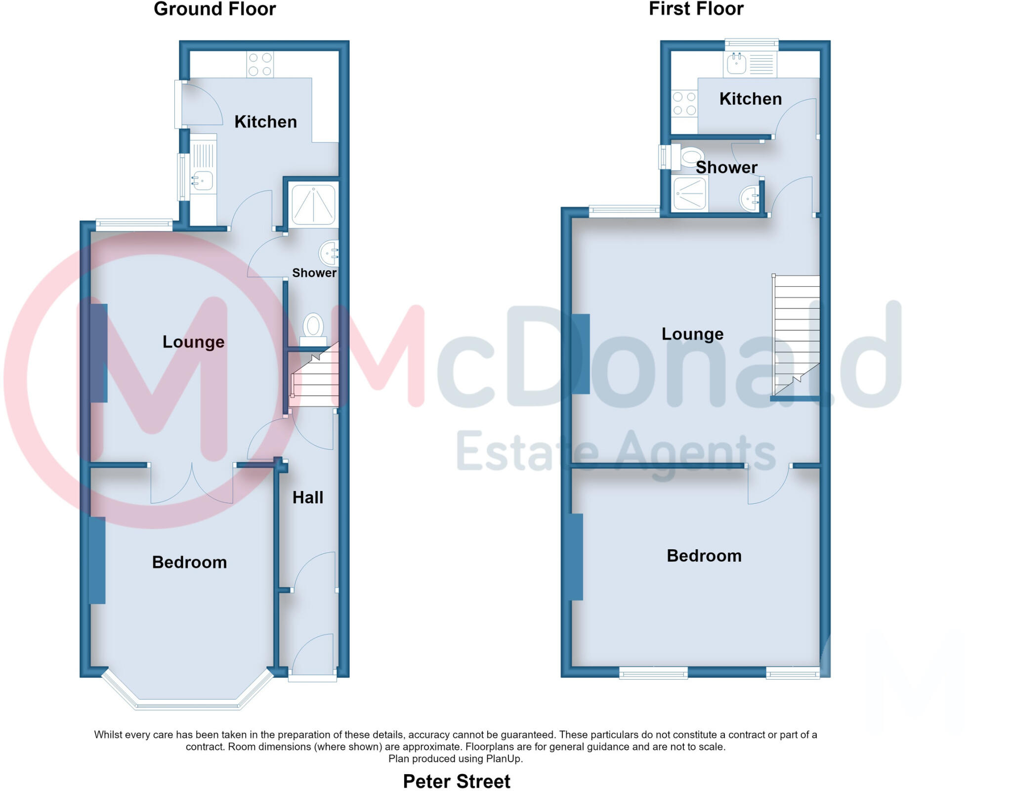 Peter Street, Blackpool floorplan