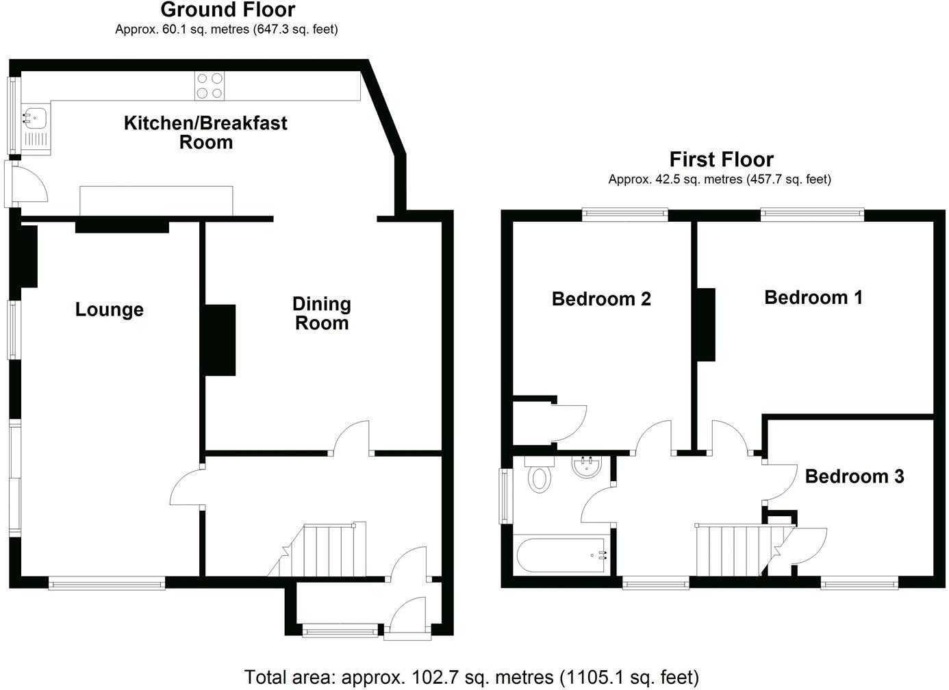 11, Pembroke Road, Melksham floorplan