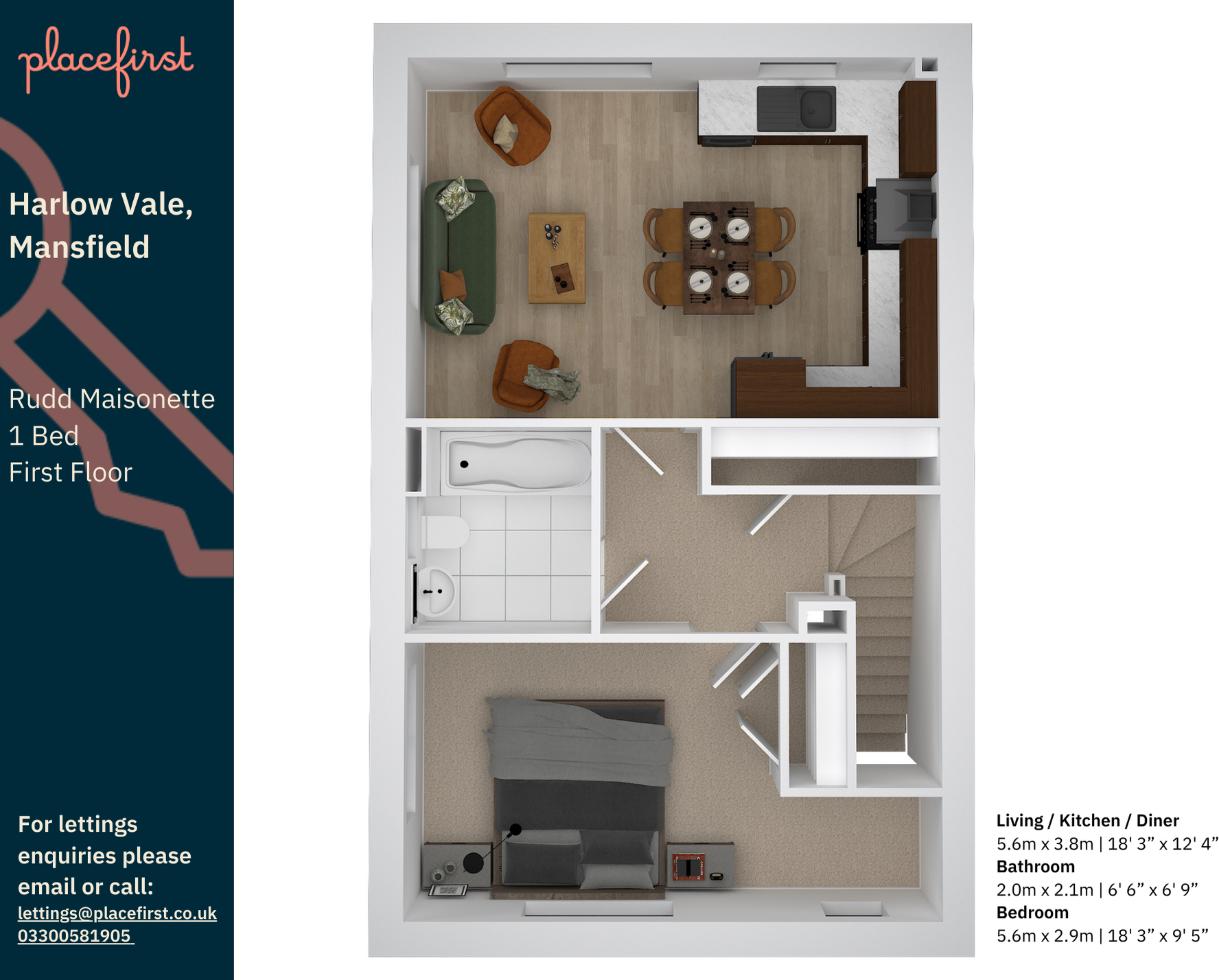 Fistral Road, Mansfield, Nottinghamshire floorplan