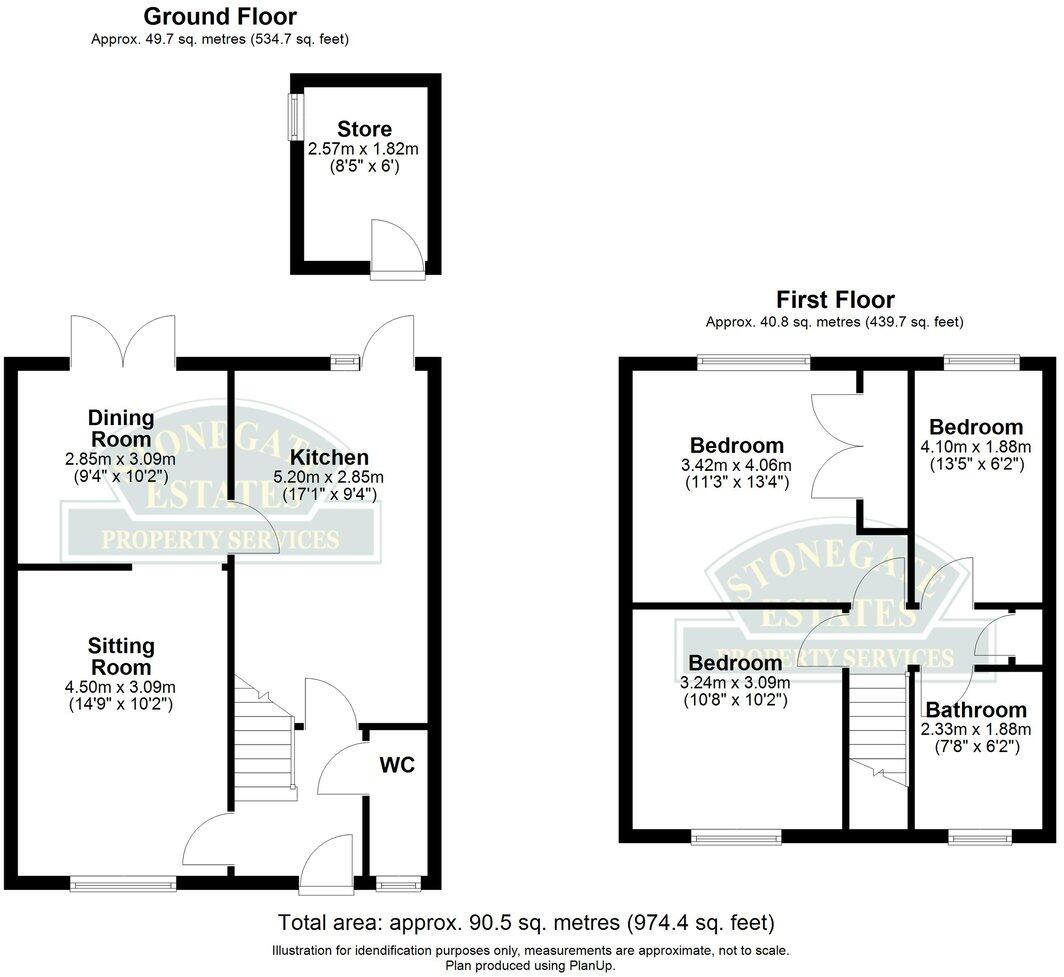 Colestrete, Stevenage, SG1 floorplan