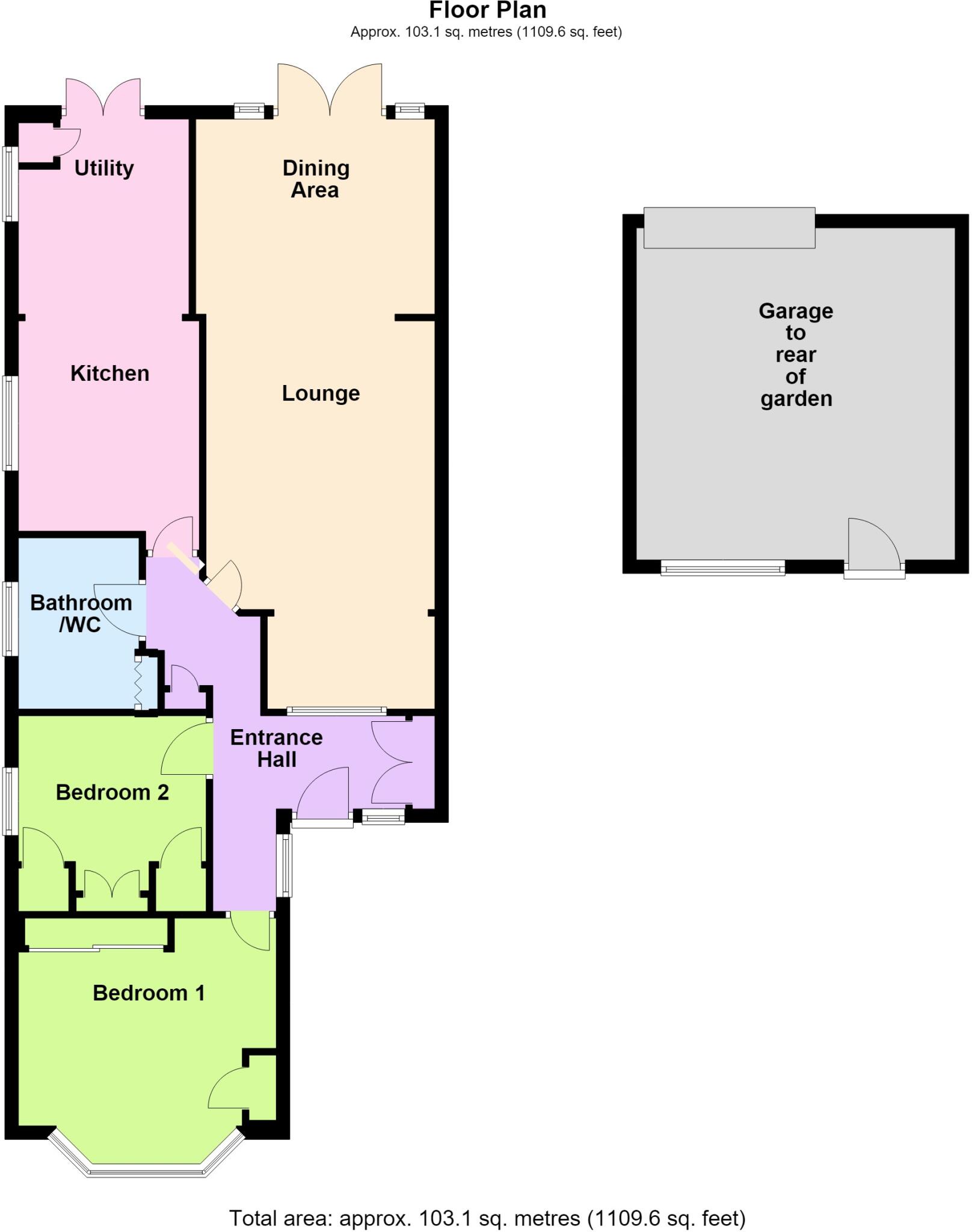 Milton Avenue, Rustington floorplan