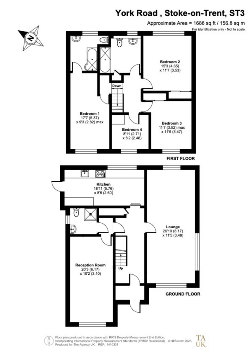 York Road, Stoke-on-Trent, ST3 floorplan