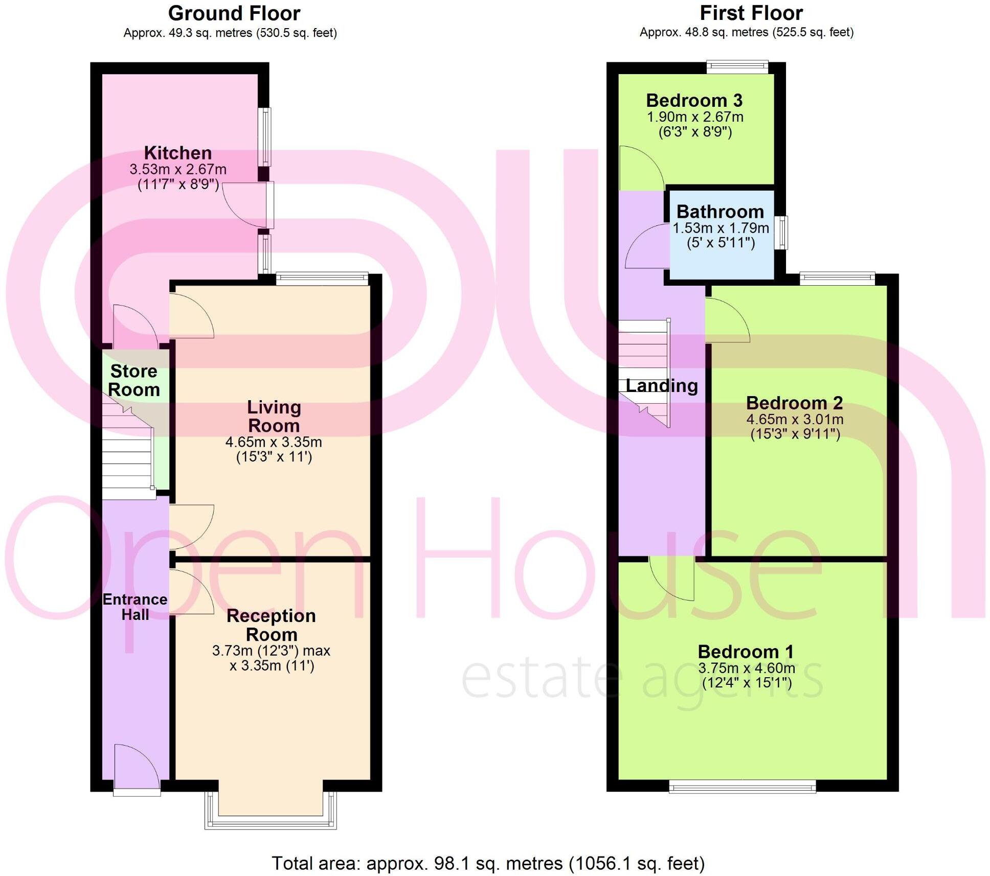 Hilden Street, Bolton floorplan