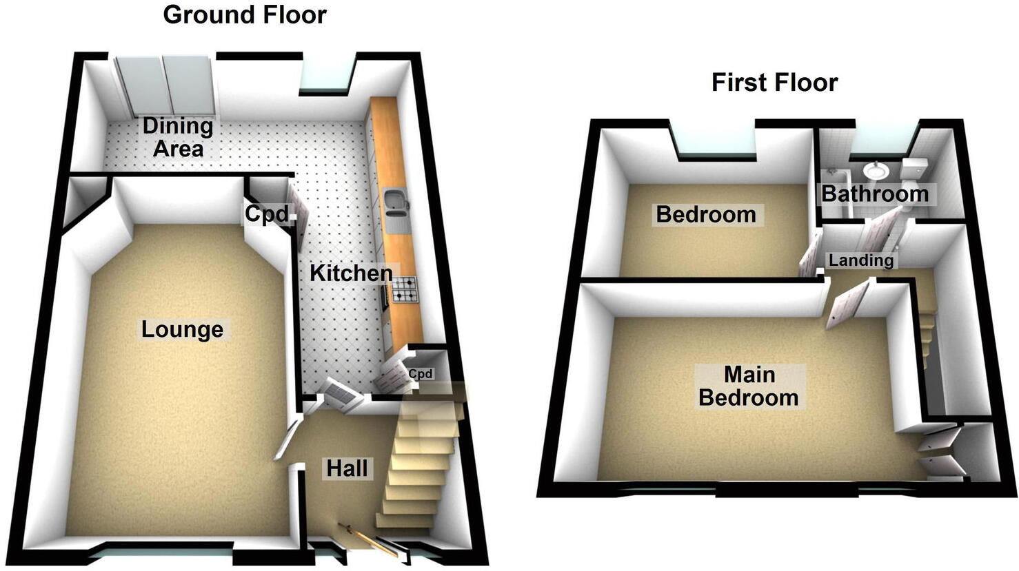 Fir Lane, Royton floorplan
