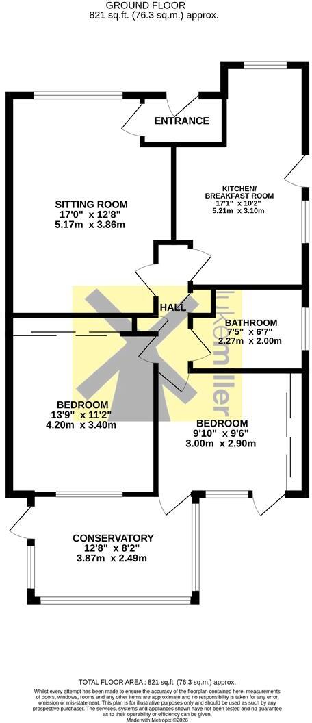 St. Marys Close, Thirsk floorplan