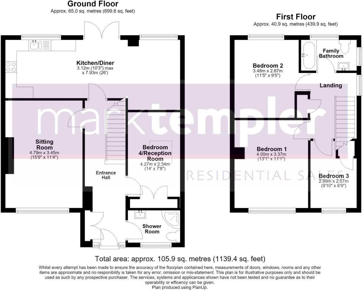 Beautiful family home, offering versatile living accommodation in the village of Congresbury floorplan