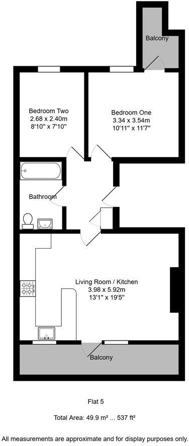 St Aubyns, Hove floorplan