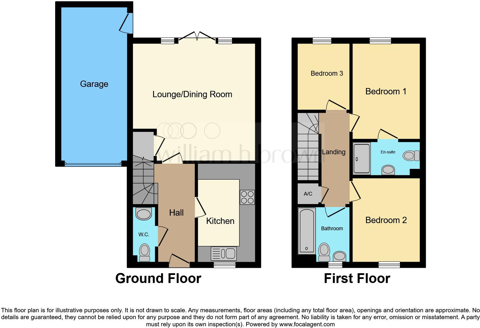 Edwards Way, Manea, March floorplan