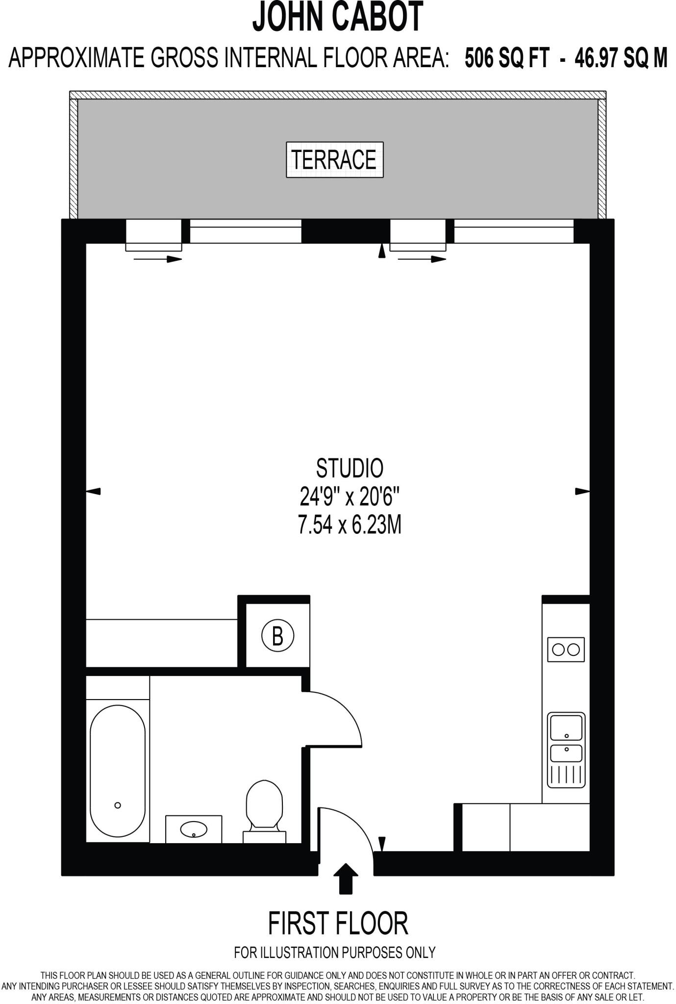 John Cabot House, Royal Wharf, E16 floorplan