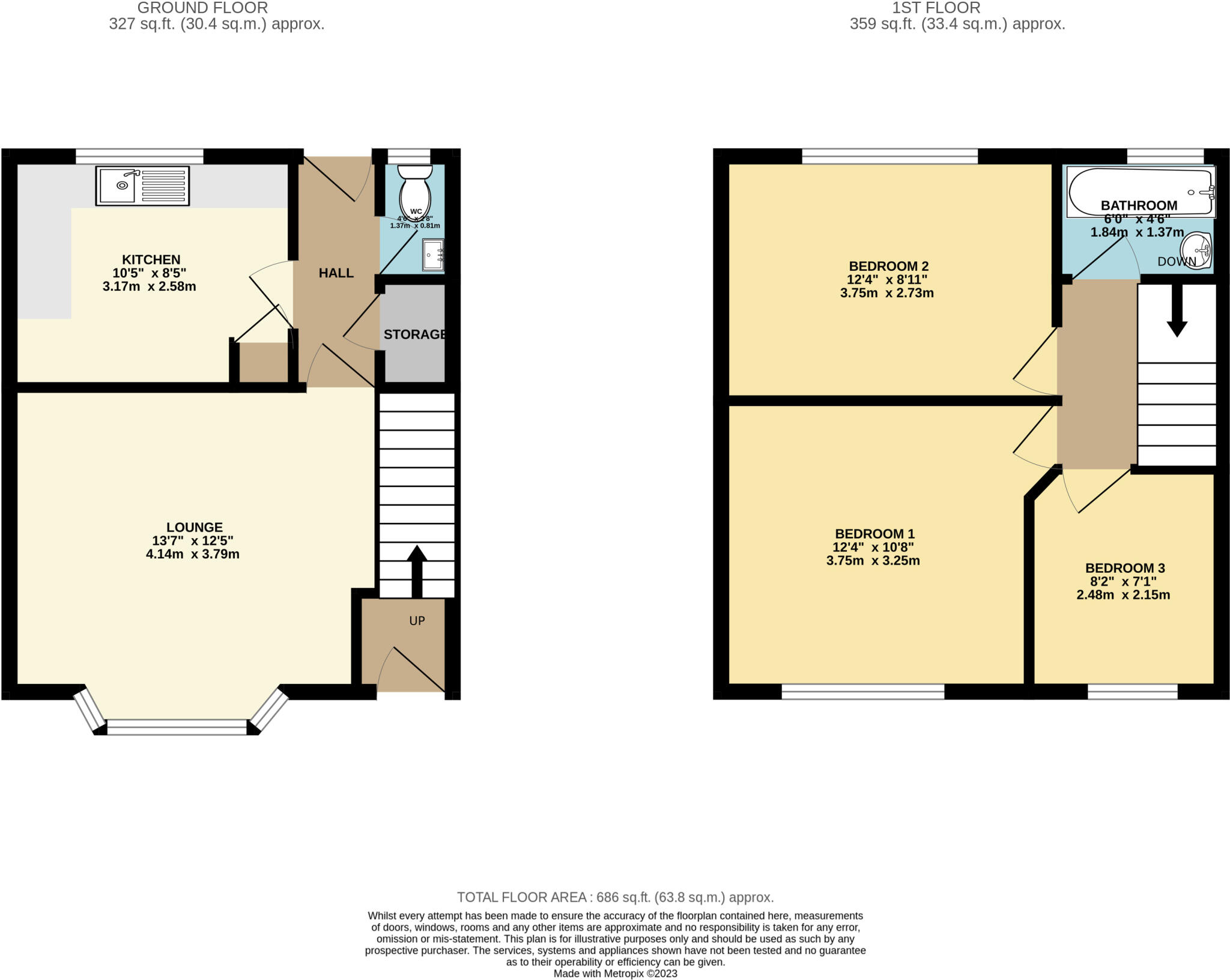 Louisa Street, Openshaw floorplan