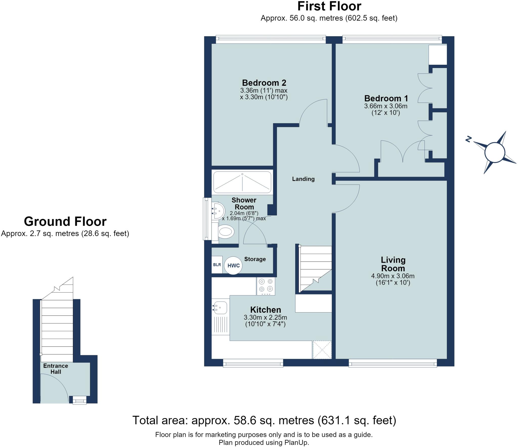 The Beeches, Park Street, St. Albans, Hertfordshire, AL2 floorplan
