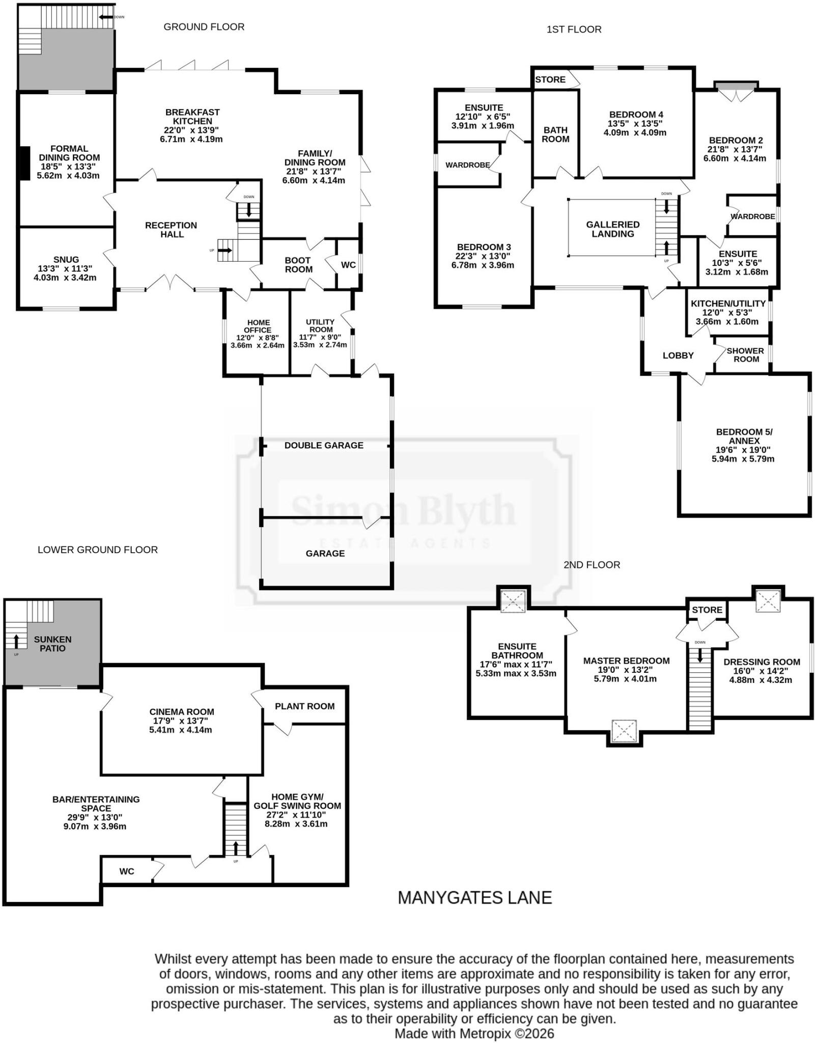 Manygates Garden, Manygates Lane, Sandal, WF2 floorplan