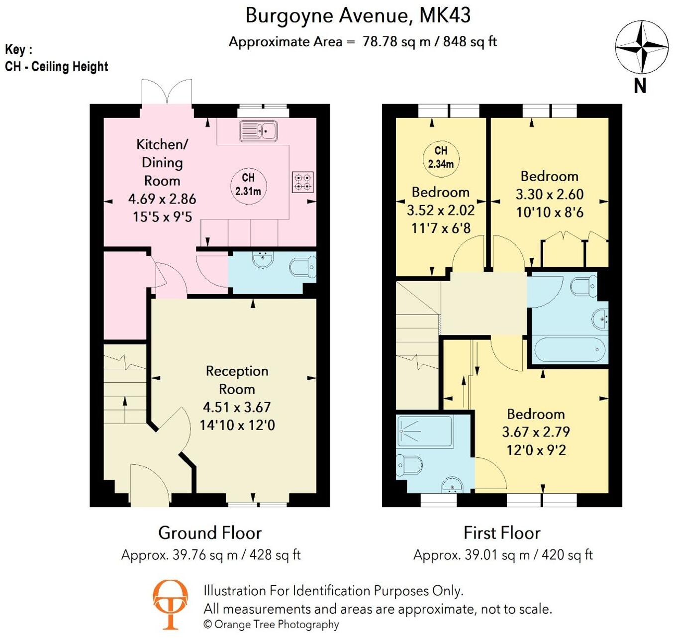Burgoyne Avenue, Wootton, MK43 floorplan