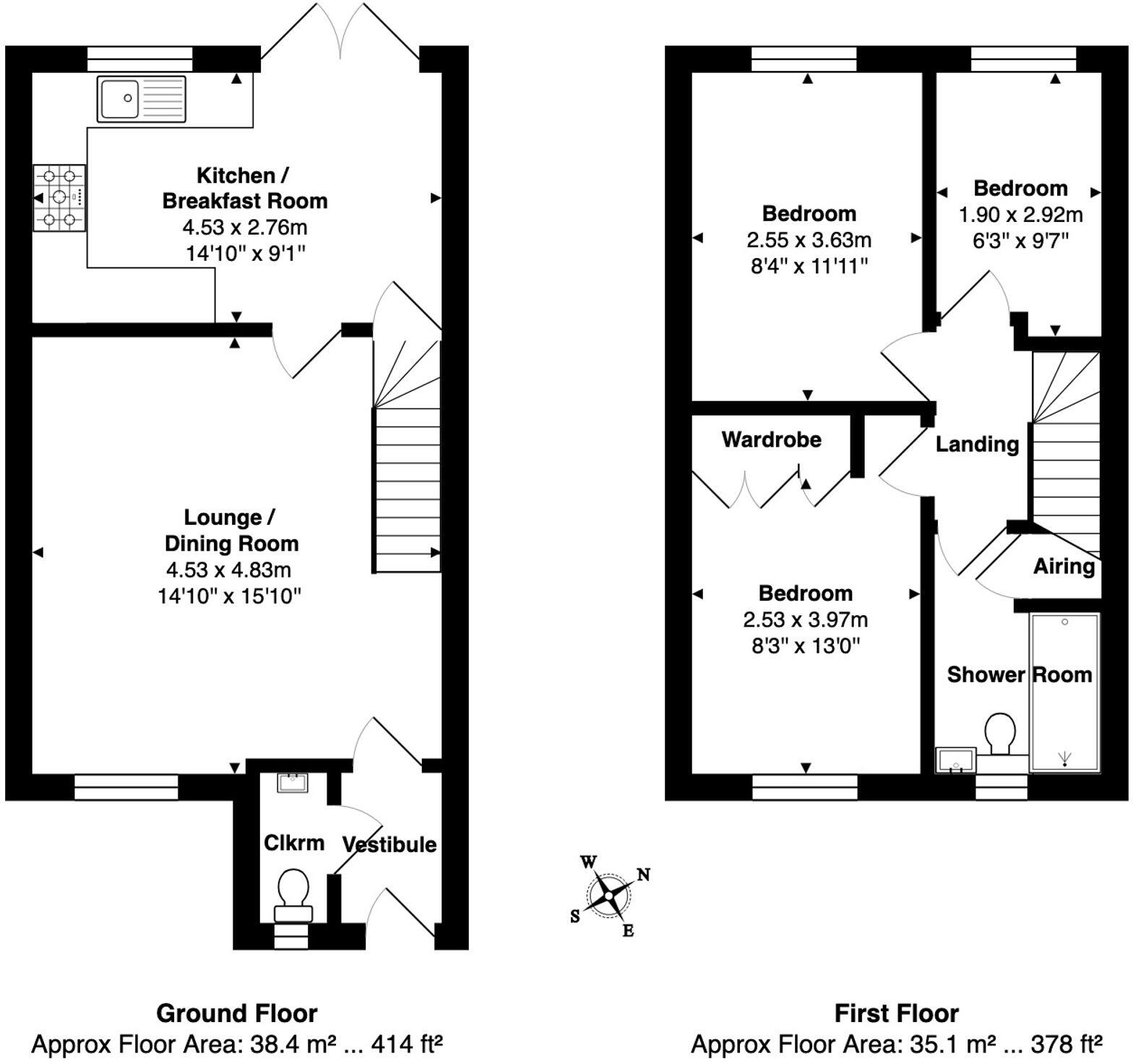 Slanns Meadow, Kingsteignton, TQ12 floorplan