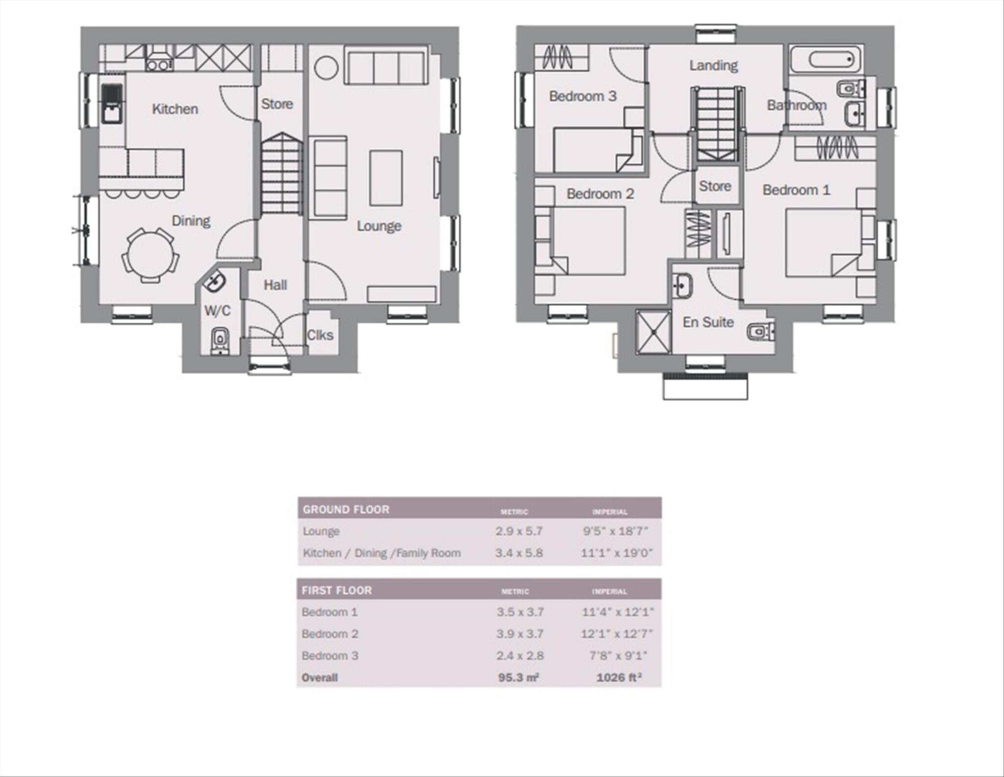 Riverside Walk, Kepple Lane, Garstang, Preston floorplan