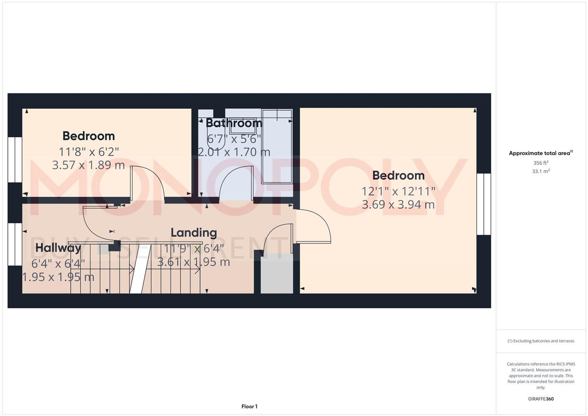 Ingot Close, Brymbo, LL11 floorplan
