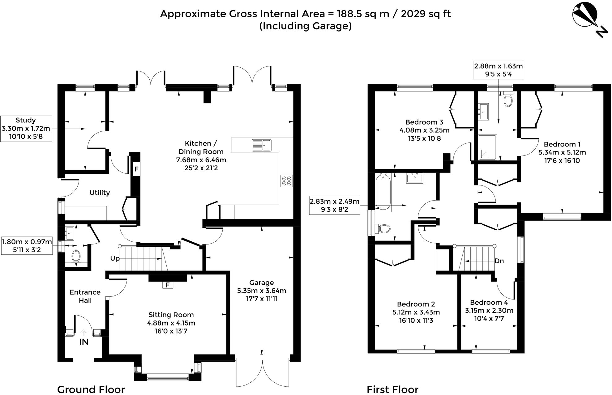 Rookery Close, Shippon, OX13 floorplan