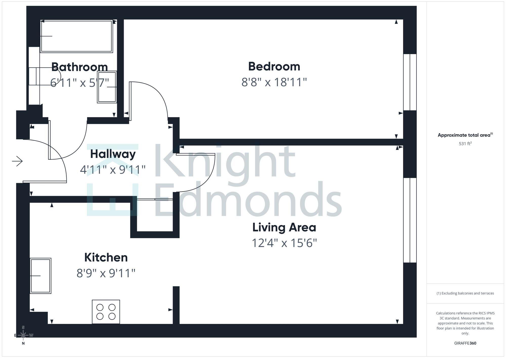 St. Peters Street, Scotney Gardens St. Peters Street, ME16 floorplan