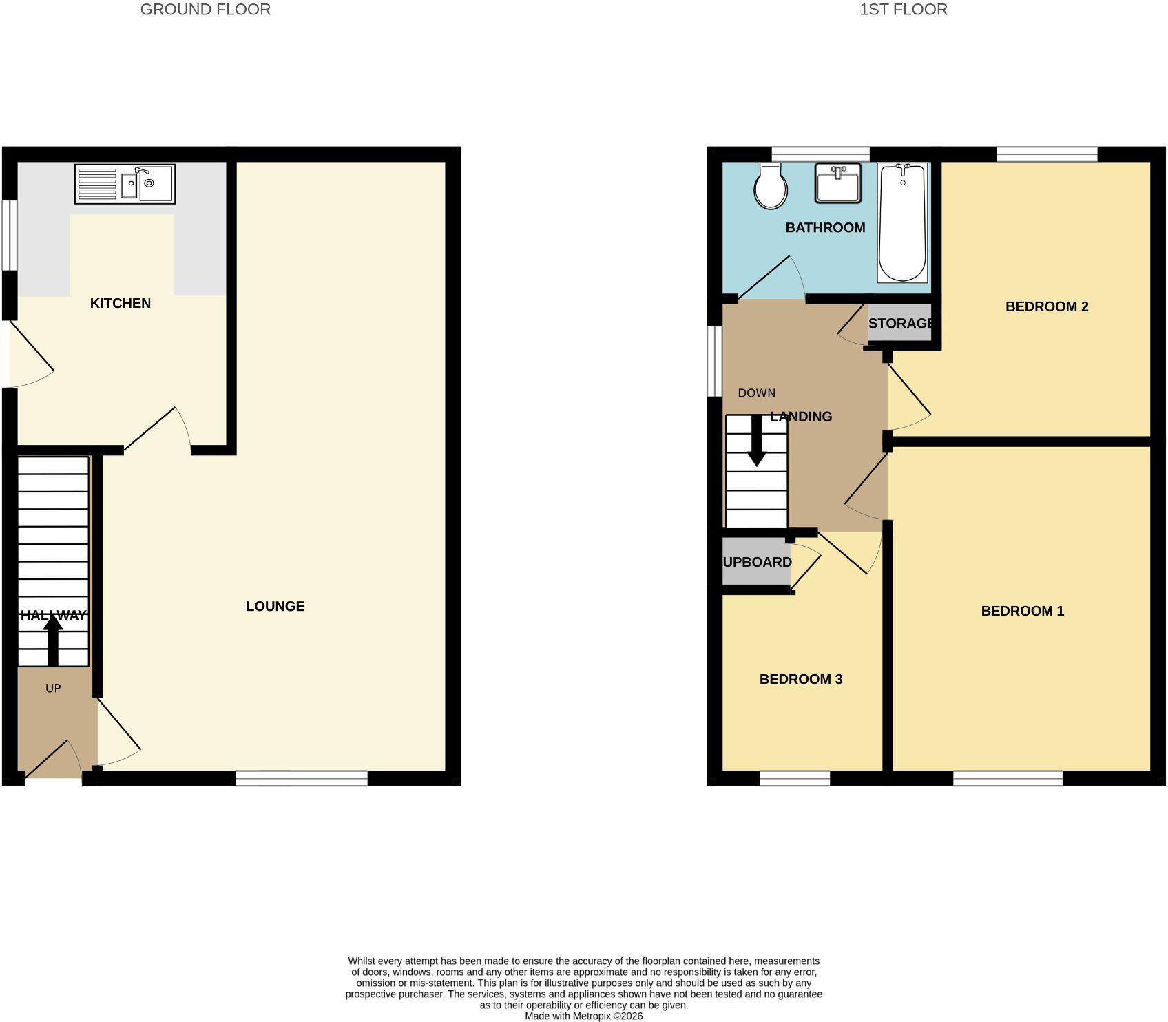 Hawthorn Close, Hove Edge, HD6 1RG floorplan